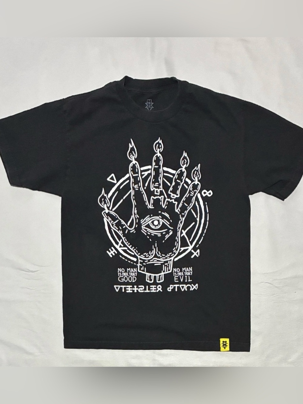 WWE NXT Aleister Black "Fade to Black" T-Shirt- Sz L